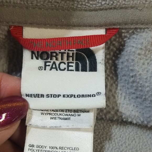 The North Face Pullover Gray 1/2 Zip Size Medium - Picture 6 of 9